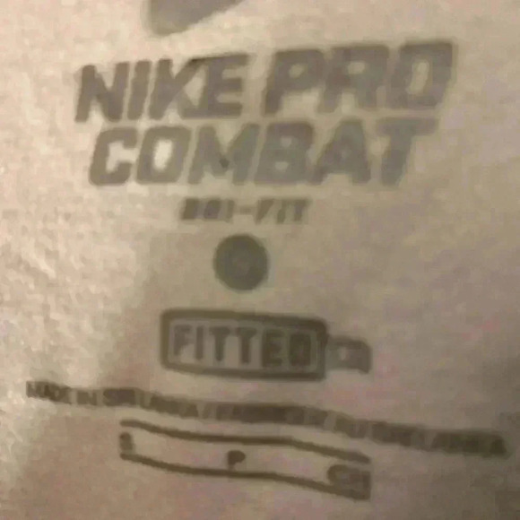 Nike Pro Combat Dri-Fit women’s small in black & white tie dye EUC - Picture 6 of 7